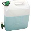 Highlander 10L Litre Capacity Plastic Jerry Can Camping Water Container With Tap
